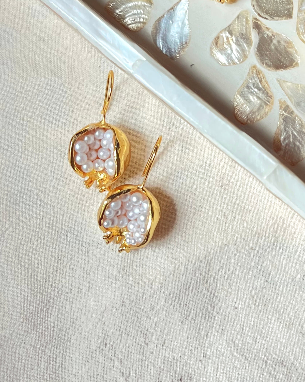 Pomegranate Earrings