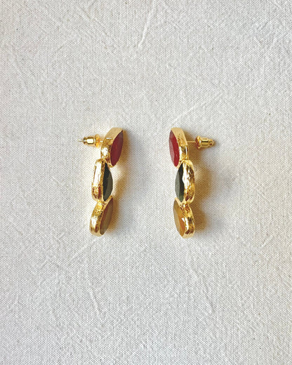 Leaf Wreath Stud Earrings