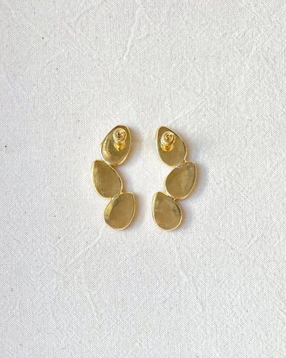 Leaf Wreath Stud Earrings