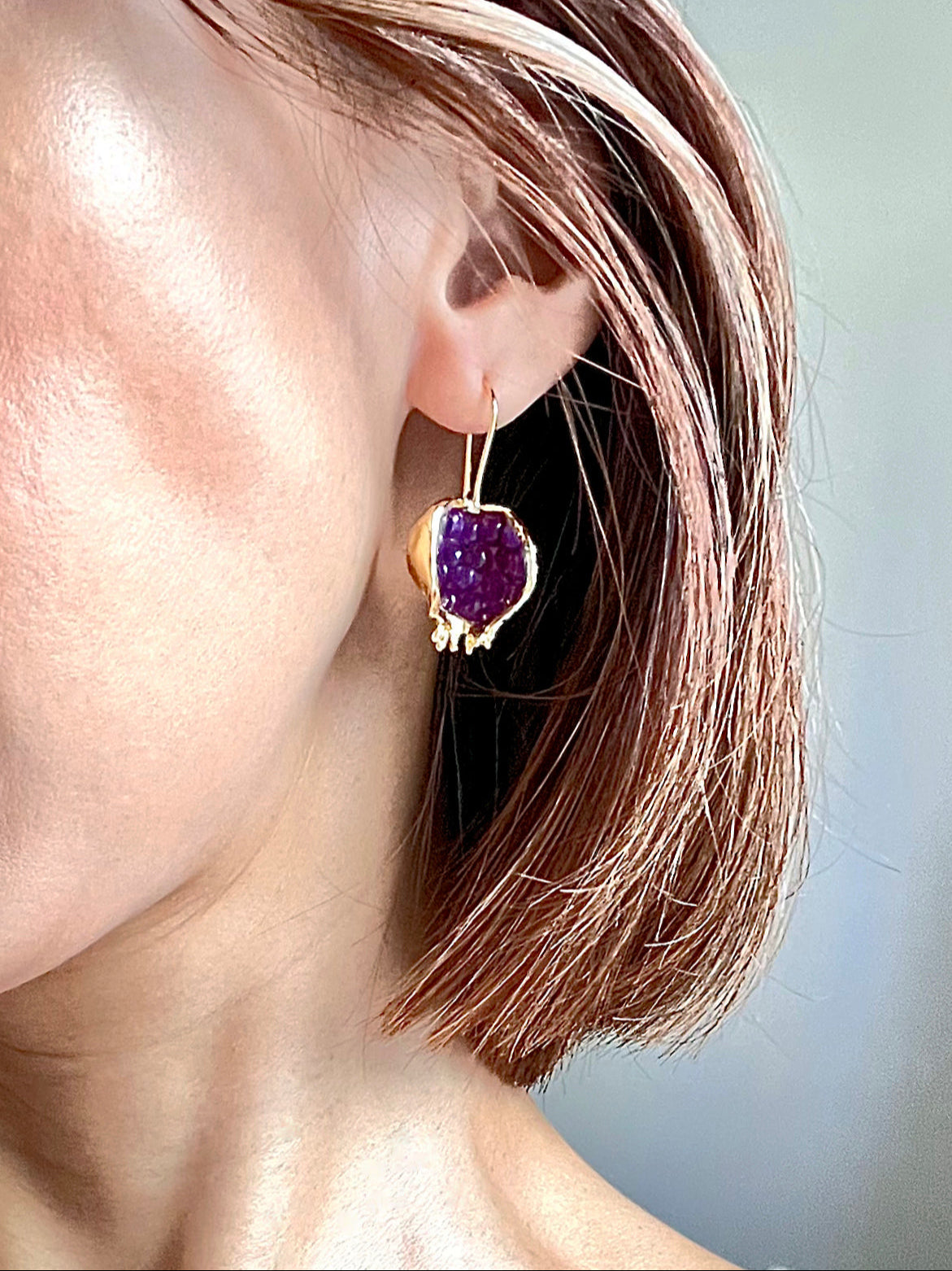 Pomegranate Earrings