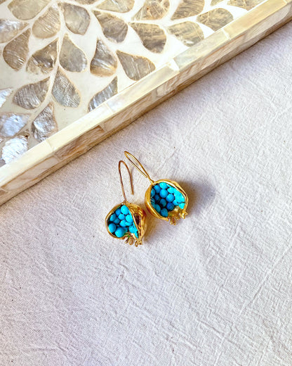 Pomegranate Earrings