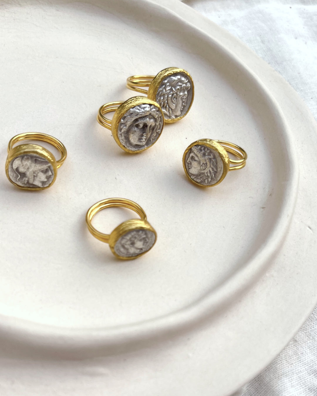 Alexander Coin Ring