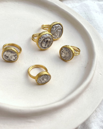 Alexander Coin Ring
