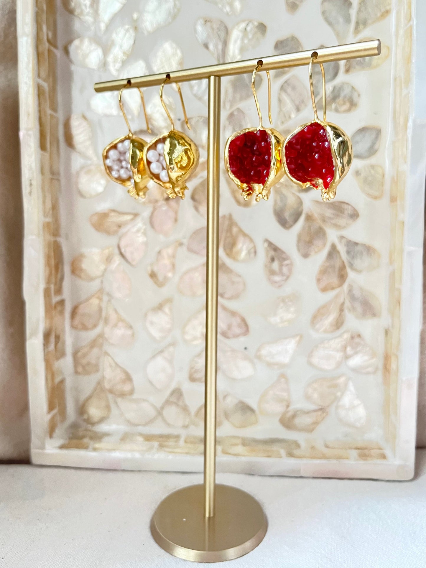 Pomegranate Earrings
