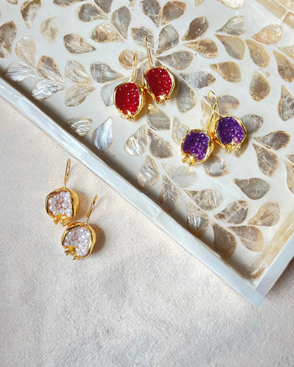 Pomegranate Earrings