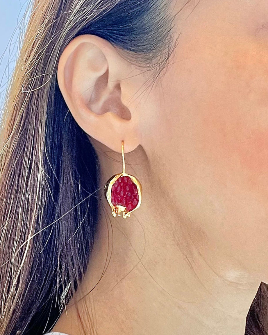 Pomegranate Earrings